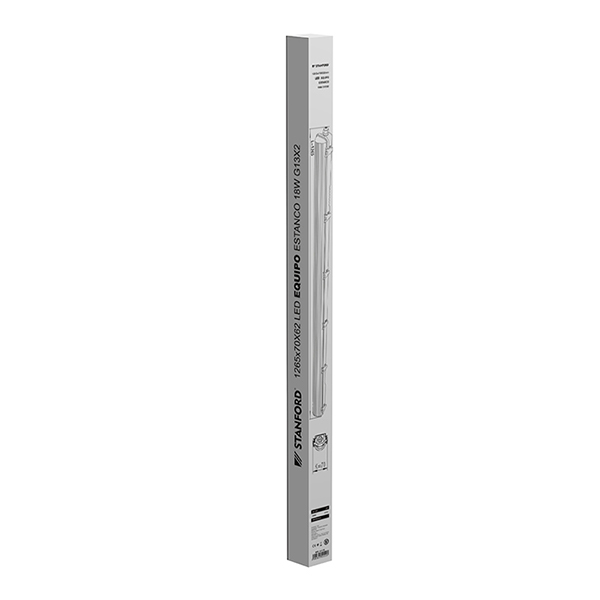 1x18W-1-1.jpg Equipo LED Estanco STANFORD 1×18 Watts - Imagen 1