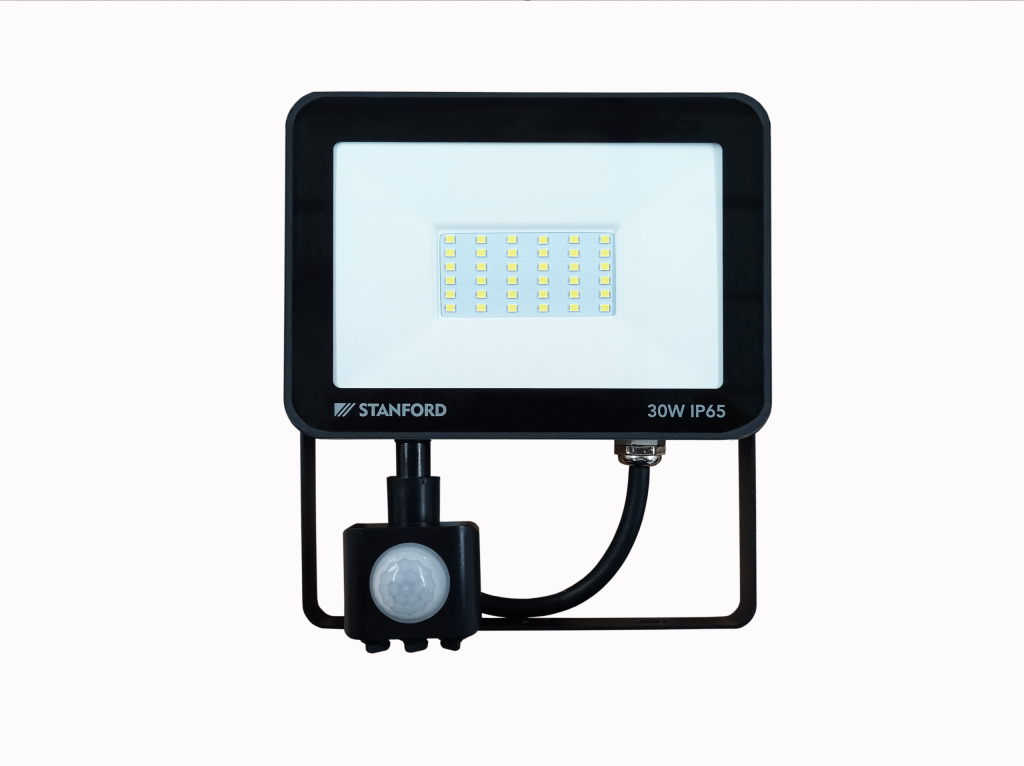 Proyector Led Slim con Sensor de Movimiento 30W 6500K (WS)