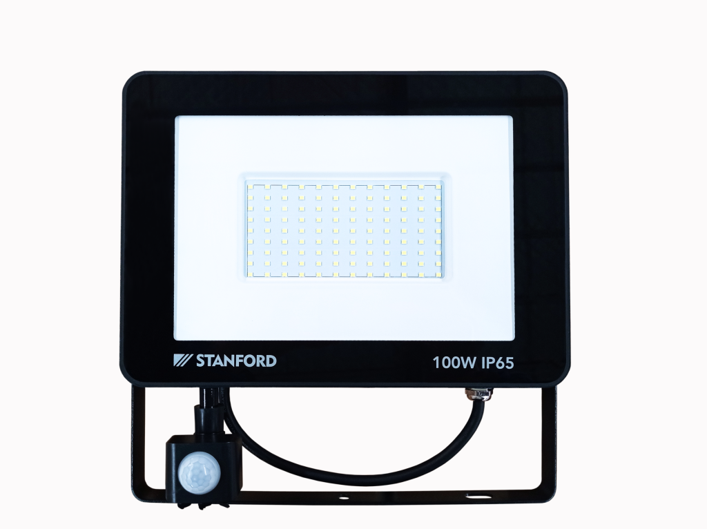 Proyector Led Slim con Sensor de Movimiento 100W 6500K (WS)