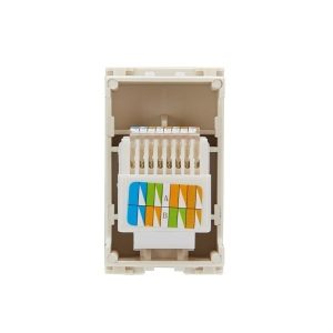Modulo Toma Red Computación RJ45/6E STANFORD Color Champagne