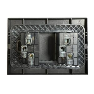 Enchufe Doble Bipaso 10/16A 250V (Grafito) de alta calidad