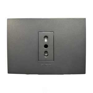 Enchufe Simple Bipaso 10/16A 250V (Grafito) profesional