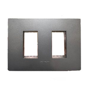 Placa Doble C/Soporte (Grafito) con garantía