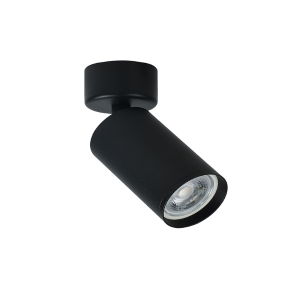FOCO PORTA GU10 NEGRO SOBREPUESTO LED MODELO ALTAIR I KONNERGIE 12 MESES DE GARANTÍA