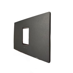 Placa Simple C/Soporte (Grafito) de alta calidad