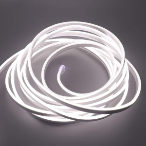 CINTA NEON 12V BLANCO FRIO 6000K INTERIOR EXTERIOR CORTE CADA 3CM