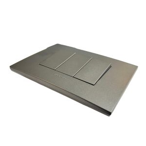 Interruptor Triple (9/32) 10A  250V (Grafito) premium