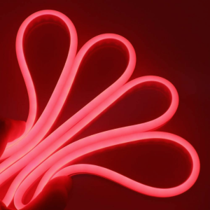 CINTA LED 12V NEON ROJO 2835 INTERIOR EXTERIOR CORTE CADA 3CM