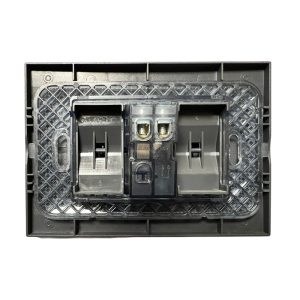 Interruptor Simple Teclon (9/12) 10A  250V (Grafito) premium