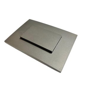 Interruptor Simple Teclon (9/12) 10A  250V (Grafito) premium