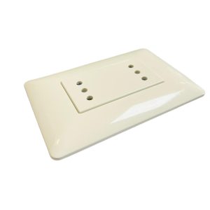 Enchufe Doble Puenteado 10A 250V (Blanco con garantía