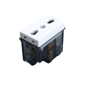 Modulo Enchufe 10A/16A 250V Blanco Stanford