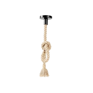 SOQUETE DE YUTE MODELO CAÑAMO PORTA AMPOLLETA E27