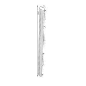 Equipo LED Estanco STANFORD 2 x 18 Watts (SM)