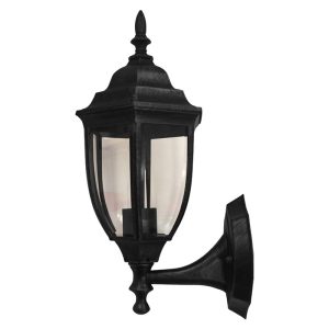 Farol Exterior Colonial Negro 6 Caras Rosca E/27 STANFORD