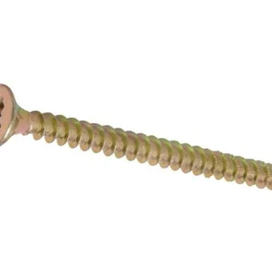 Tornillo para Madera Aglomerada Zincada Amarillo