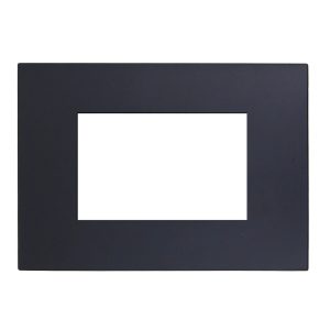 PLACA TRIPLE C/SOPORTE  (NEGRO)