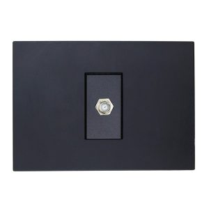 TOMA COAXIAL RG6  (NEGRO)
