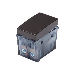 Modulo Interruptor Conmutador 16A 250V Color Café
