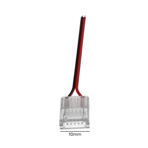 ACCESORIO CONECTOR CINTA 10MM PARA 12V Y 24V PAQUETE DE 100 UND