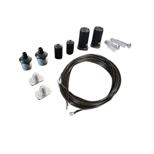 KIT DE PIOLA SUSPENSIÓN NEGRA