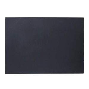 PLACA CIEGA C/SOPORTE  (NEGRO)