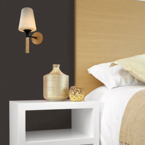 LAMPARA APLIQUE SIMPLE PORTA AMPOLLETA E27 MODELO LUSITANIA