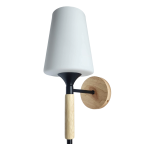 LAMPARA APLIQUE SIMPLE PORTA AMPOLLETA E27 MODELO LUSITANIA