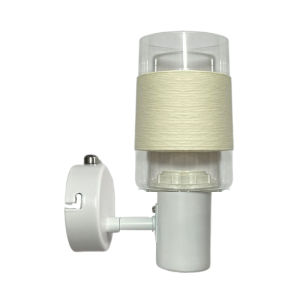 APLIQUE BLANCO SIMPLE PORTA E14 LED MODELO ZAURAK