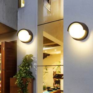 APLIQUE LED PLASTICO REDONDO 3000K IP54
