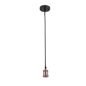 SOQUETE VINTAGE BRONCE PORTA AMPOLLETA E27 MODELO VARENA
