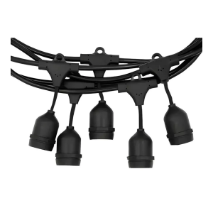 GUIRNALDA EXTERIOR IP65 10 SOQUETES 10 METROS