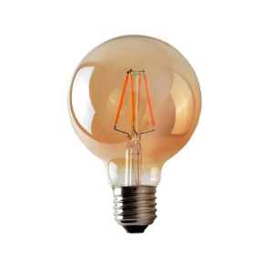 AMPOLLETA E27 LED G80 FILAMENTO 4W 2700K