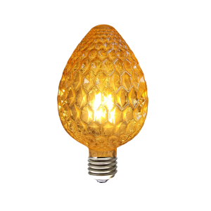 AMPOLLETA E27 LED G95 MODELO CHIRIMOYA FILAMENTO 4W 2700K