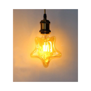AMPOLLETA E27 LED G95 MODELO ESTRELLA FILAMENTO 4W 2700K