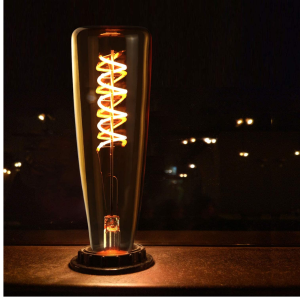 AMPOLLETA E27 LED T300 MODELO BOTELLA FILAMENTO 4W 2700K