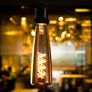 AMPOLLETA E27 LED T300 MODELO BOTELLA FILAMENTO 4W 2700K