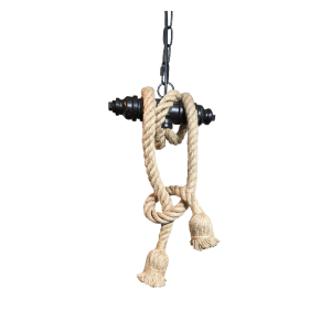 LAMPARA DE TECHO PORTA AMPOLLETA 2 SOQUETE E27 MODELO YUTE SINA