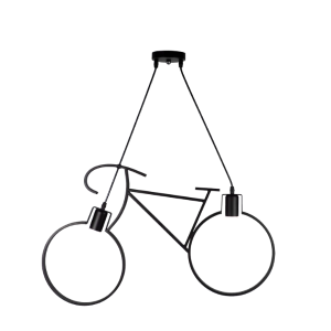 LAMPARA DE TECHO PORTA AMPOLLETA E27 X2 MODELO BICI VERNON