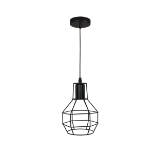 LAMPARA DE TECHO PORTA AMPOLLETA E27 MODELO SIRIUS REDONDA