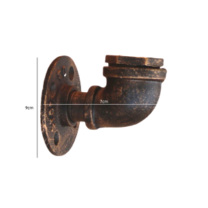 APLIQUE INTERIOR VINTAGE PORTA AMPOLLETA E27 MODELO VIRGE I