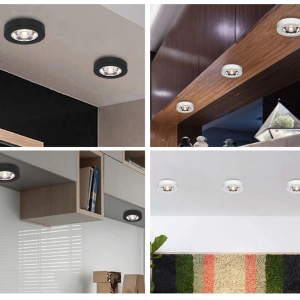 PANEL LED SOBREPUESTO REDONDO BLANCO 5W FRIO 6000K MODELO OLAF