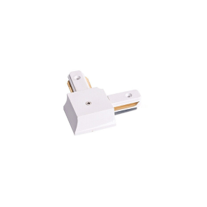 CONECTOR BLANCO MODELO L PARA RIEL MONOFASICO