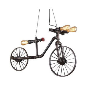 LAMPARA DE TECHO VINTAGE PORTA AMPOLLETA E27 MODELO DENEB BICI