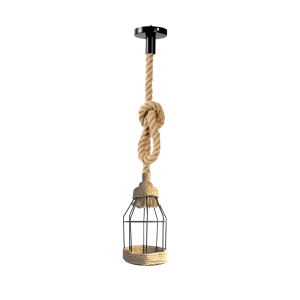LAMPARA DE TECHO PORTA AMPOLLETA E27 MODELO BECRUX II