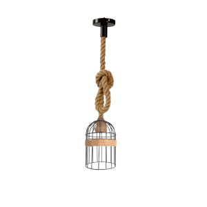 LAMPARA DE TECHO PORTA AMPOLLETA E27 MODELO BECRUX I