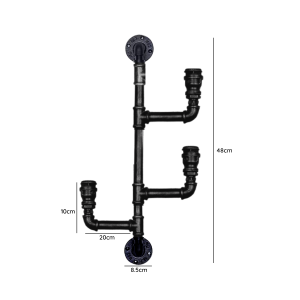 LAMPARA DE TECHO PORTA AMPOLLETA E27 MODELO REGULUS III