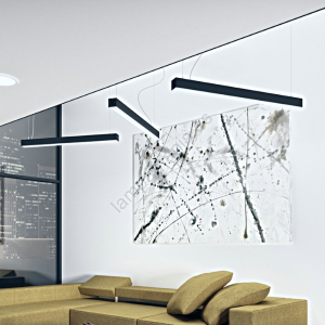 LINEAL NEGRO AHORRADOR 20W FRIO 6000K MODELO ALNILAM