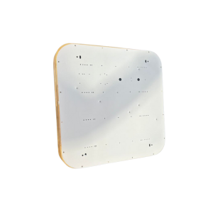 LAMPARA LED MODERNA CON CONTROL CUADRADO PARA SOBREPONER 36+36W 400MM MADERA CLARA 3000K-4000K-6000K MODELO TANNISTHA