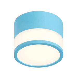 PANEL DECORATIVO SOBREPUESTO AZUL MODERNO 7W